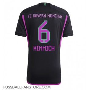 Bayern Munich Joshua Kimmich #6 Replik Auswärtstrikot 2023-24 Kurzarm